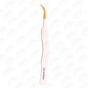 Pinzas para Extensión de Pestañas de Volumen Ruso para Aplicación Profesional, Pinzas de Alta Calidad con Puntas Finas y Estrechas - Product Image 6