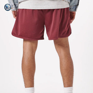 Pantalones Cortos Deportivos de Malla Elástica con Cordón en la Cintura para Hombre, Personalizables - Product Image 5