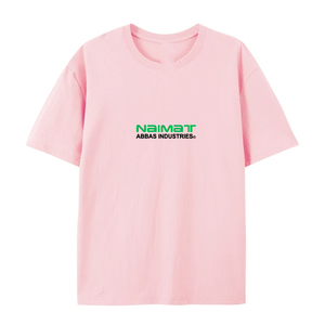 เสื้อยืดเปล่าเรียบง่ายสำหรับผู้ชายและผู้หญิง พิมพ์โลโก้ตามสั่ง แขนสั้น คอกลม สวมใส่สบาย มีหลายสีให้เลือก - Product Image 5