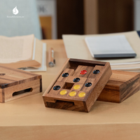 Coucher de soleil : Puzzle en bois à blocs coulissants, jeu de logique stimulant pour adultes par SiamMandalay