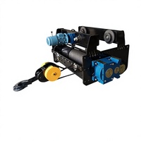Treuil électrique INOVIC 10 tonnes, câble en acier de 30 mètres (diamètre 20 mm), moteur Rotorq, frein à disque ABB DC, modèle 106 jaune 415V