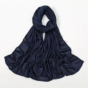 Geometric Pattern <b>Chiffon</b> Shawl Solid Color Breathable Lightweight Unisex <b>Scarf</b> for Daily Wear All Seasons - Product Image 4