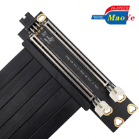 Carte d'extension PCIe Gen5 X16 2 ports X8 sans perte de performance, Riser GPU pour calcul IA, faible EMI, PCB 6 couches, anti-interférence, en stock