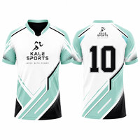 Maillot de foot personnalisé original, col en V, manches courtes, respirant, séchage rapide, 100% polyester, logo d'équipe personnalisé