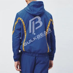 Conjunto Deportivo Personalizado al por Mayor, 100% Algodón, Cortavientos, para Hombre y Mujer, Ropa Deportiva para Gimnasio, Running, OEM, ODM, Marca Privada, Streetwear - Product Image 6