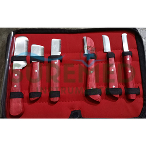 Juego de 6 Piezas para el Cuidado de Perros, Gatos y Caballos, Herramientas de Madera para Deslanar y Recortar el Pelo, Equipo Profesional para el Cuidado de Mascotas - Product Image 2
