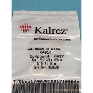 Kalrez AS-568A O-RING K #014, สารประกอบ: 2037-อุปกรณ์เซมิคอนดักเตอร์มรดกระดับโลกที่ - Product Image 1
