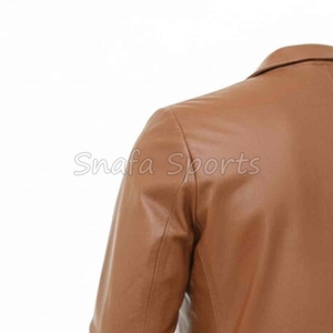 เสื้อโค้ทหนังผู้ชาย สไตล์สตรีทแฟชั่น อุ่นสบายสำหรับฤดูหนาว พรีเมียม ทันสมัย ดีไซน์เนอร์ เสื้อโค้ทหนังสำหรับผู้ชาย - Product Image 6