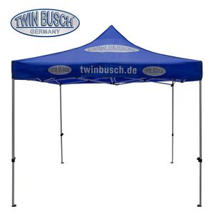 TWW-Z3: Padiglione pieghevole TWIN BUSCH 3 x 3 m / tenda da corsa / tenda Easy-Up incl. 1x pannelli laterali per 3 lati - Product Image 1