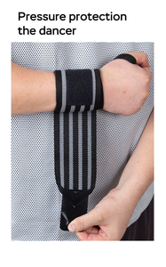 Custom Logo Wrist Wraps <b>Men</b> Women Gym Wrist Support Weightlifting Training Supplier - Product Image 2