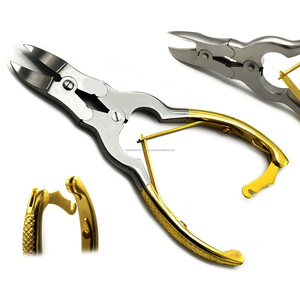Professional Stainless Steel Nail Clippers Set 12.5mm Bevel Jaw Wide Opening Sharp Blade Toenail Portable for Thick Nails Adult - Product Image 3