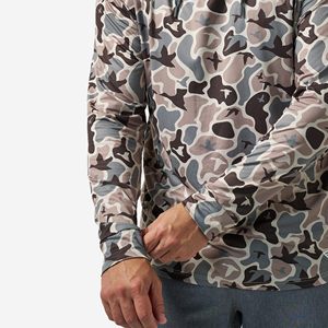 Camisa de Manga Larga con Capucha de Camuflaje para Hombre, Corte Regular, Secado Rápido, Tejido de Poliéster, Ropa Casual de Verano - Product Image 2