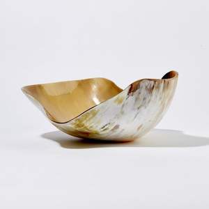 Decorative Polished Handmade Carved Buffalo Horn <b>Bowls</b> Gift Set Luxury Classic Style Serving <b>Bowls</b> <b>Chinese</b> New Year Party - Product Image 2