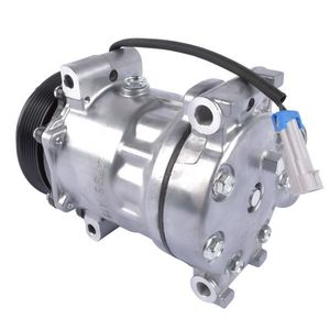 Compresseur de climatisation avec embrayage pour Chevy C1500/C2500/C3500 K1500 Tahoe Silverado Sierra 1996-2002 - Product Image 4