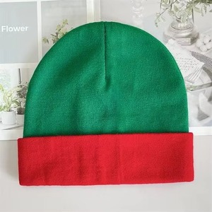 Ensemble de 2 bonnets d'hiver unisexes pour adultes, personnalisables, sportifs, en acrylique 100%, couleur personnalisée, bonnet de ski - Product Image 4