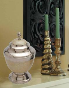 Nickle-Plated Cream Enamel Brass <b>Pet</b> <b>Urn</b> Elegant Cremation Vase for Ashes Honoring Memories Funeral Supplies - Product Image 4