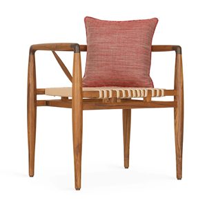 Silla de Madera de Teca Sólida y Resistente, Asiento de Madera Duradero para Uso Prolongado, Proveedor de Muebles para Restaurantes, Cafés y Hogares - Product Image 2