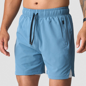 Double Layer Fast Dry <b>Men</b> Gym <b>Shorts</b> With Pocket Male Sportswear <b>Compression</b> Running Gym Double Layer <b>Shorts</b> - Product Image 3
