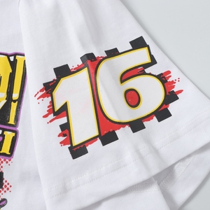 Camisetas Hip Hop para Hombre, Alta Calidad, 100% Algodón, Tejido Estampado con Marca de Agua, Ecológico, Transpirable, Cuello Redondo, Corte Regular - Product Image 4