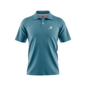 High Quality Custom Printed Front Logo Short Sleeve Polyester/Cotton Knitted Polo Shirts for <b>Coaches</b> & Casual Wear - Product Image 4