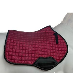 Almohadilla de Silla de Montar de Poliéster Premium con Brillo, Logotipo Personalizado, Multicolor, Amortiguadora de Impactos para Equinos - Product Image 2
