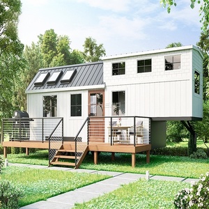บ้านเคลื่อนที่แบบตู้คอนเทนเนอร์โครงเหล็กสำเร็จรูปพร้อมห้องครัวและห้องน้ำ - Product Image 3