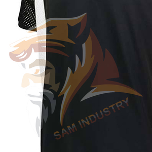 Maillot de football américain personnalisé pour adultes, haute qualité OEM, respirant, 100 % polyester, nom et numéro imprimés. - Product Image 2