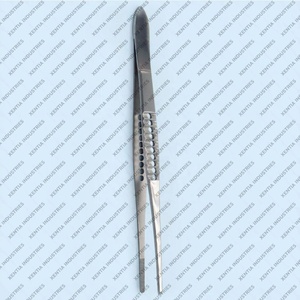 Pince à tissus chirurgicale en acier inoxydable allemand, 6 pouces (2 cm), pointe dentelée, certifiée CE - Product Image 4