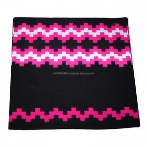 Manta de Silla de Montar Occidental Hecha a Mano con Lana 100% Neozelandesa, Hermosa Manta de Exhibición en Diferentes Colores al Mejor Precio de Fábrica - Product Image 1