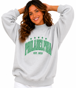 Sweat-shirt à col roulé surdimensionné pour femme, personnalisé, 100 % coton molletonné, hiver, manches longues, avec logo, vente en gros - Product Image 5