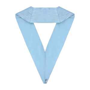 Tablier Maçonnique Personnalisé Croix Écologique Rouge Blanc Bordure Dorée Style Classique Tissu Brodé Dentelle Col en V Patch Sécurité - Product Image 3