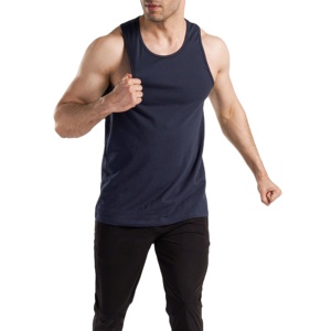 Nueva Llegada, Ropa Deportiva de Punto Transpirable Hecha a Medida, Camiseta sin Mangas para Hombre, Venta Caliente, Calidad Premium, para Gimnasio - Product Image 1
