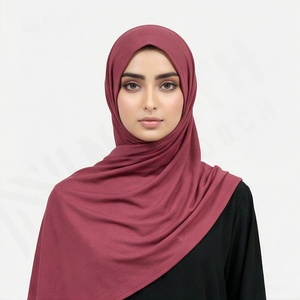 Hijab instantané pour femme musulmane, tissu respirant en coton et lin, couleur personnalisée, doux et de qualité supérieure, pour la prière de l'Aïd. - Product Image 2