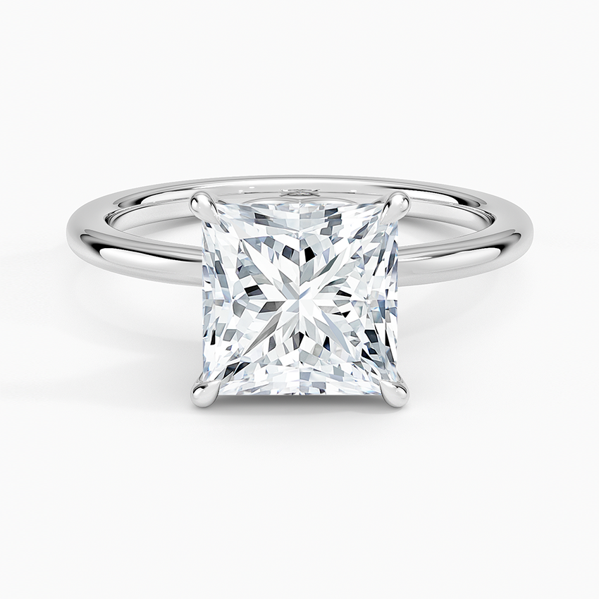 White Gold Plated