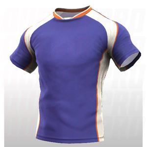 เสื้อรักบี้ผู้ชายไซส์ใหญ่ ระบายอากาศได้ดี เป็นมิตรกับสิ่งแวดล้อม แห้งเร็ว ผลิตโดยผู้ผลิตที่ดี  รับผลิตตามแบบ  ผ้าโพลีเอสเตอร์ 100% - Product Image 1