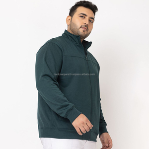 Nardon Apparel High Quality Men's Women's Winter Fleece Jackets Solid Full-Zip Crew Neck <b>Stand</b> Custom Logo 330 Gram <b>Weight</b> - Product Image 3