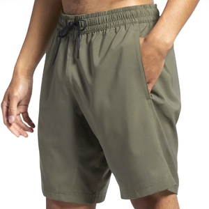 Pantalones Cortos Bermuda de Secado Rápido para Hombre, Color Sólido, Cintura Media, Cordón Elástico, Estilo Casual, Tejido de Poliéster - Product Image 6