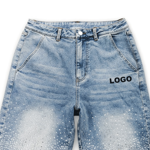 ผู้ผลิตกางเกงยีนส์ขาสั้นประดับเพชรเทียม ด้วยเครื่องจักรที่ทันสมัย บุคลากรที่ฝีมือดี และระบบคุณภาพ - Product Image 3