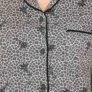 Vêtements de nuit d'hiver de haute qualité pour femmes, vente en gros, en laine peignée, longueur genou, respirants - Product Image 6