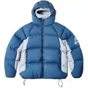 Blouson d'hiver personnalisé en duvet de canard blanc pour homme, nouveau design, col montant, fermeture éclair, pour l'extérieur - Product Image 3