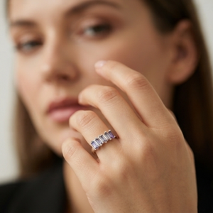 Anillo de Linaje de Lavanda DIVYORO - Product Image 4