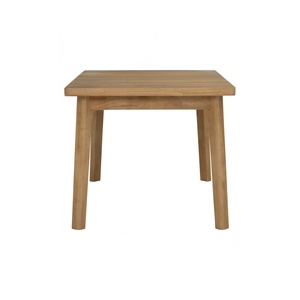 Modern Scandinavian Design Extendable Solid <b>Wood</b> Rectangular Outdoor Dining <b>Table</b> Butterfly Leaf <b>Folding</b> 6 Seater Kitchen - Product Image 4
