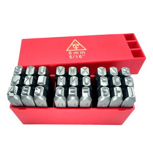 8mm 5/16 inch Steel Letter <b>Punch</b> <b>Set</b> A-Z 27pcs Cr-V 6150 HRC 58-62 Deep Marking Full <b>Set</b> OEM/ODM Taiwan - Product Image 2
