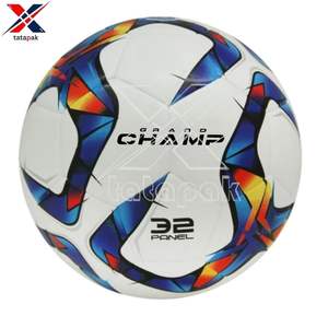 Ballon de football en sublimation, matériau PU PVC, taille 5, impression personnalisée, résistant à l'eau, prix de gros direct usine - Product Image 2