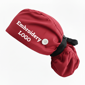 Gorros Quirúrgicos para Enfermeras, Hombres y Mujeres, Forrados en Satén, de Algodón, para Hospitales y Cirugía - Product Image 2