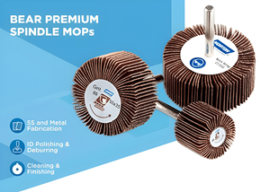 สำหรับ SPINDLE MOPS BEAR PREMIUM เม็ดขัดอะลูมิเนียมออกไซด์ชนิดละเอียด 60-600 - Product Image 1