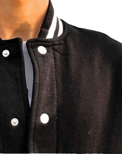 แจ็คเก็ตวาร์ซิตี้พรีเมียมสำหรับผู้ชาย คุณภาพสูง สไตล์เลตเตอร์แมนสำหรับวิทยาลัย ผู้ผลิต OEM ODM ขายส่งจำนวนมาก - Product Image 3