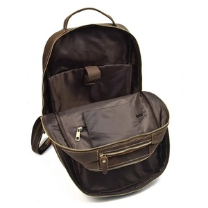 <b>Men</b> <b>Leather</b> Backpacks Large Capacity Business Travel Backpack Laptop <b>Bag</b> <b>Men</b> Genuine <b>Leather</b> Backpack - Product Image 3