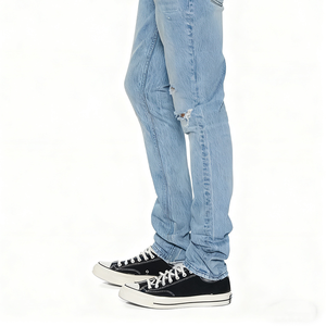 Custom Eco-Friendly Breathable <b>Jeans</b> for Men Women High Quality Denim Pencil Pants Comfortable Hip Hop Streetwear Casual - Product Image 2