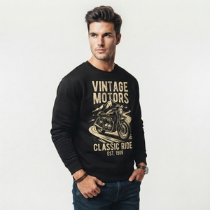 Sudadera con Estampado Gráfico para Hombre, Ropa Casual Elegante con Diseños Gráficos Creativos, Material de Felpa Suave, Corte Holgado, Personalizada - Product Image 4